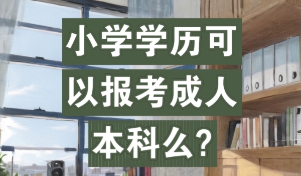 成人高考可以考本科吗